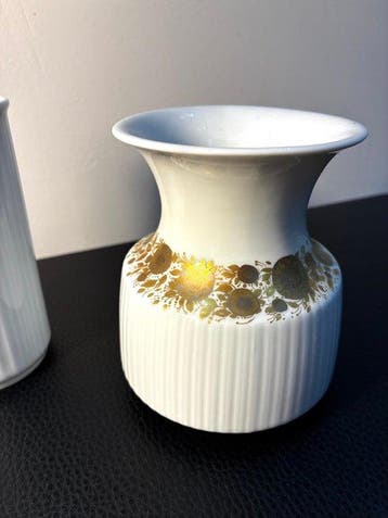 Rosenthal - Tapio Wirkkala - Vase (2) - Porcelaine -, Antiek en Kunst