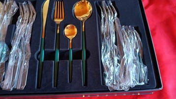 Bestekset voor 6 personen (24) - Staal - Modell Elegance,