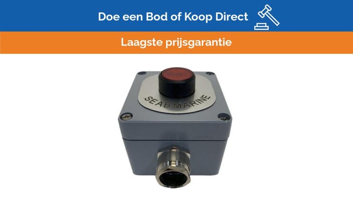 Bieden: Seab Marine DMA-106B/W Marine Control Panel - Reset, Watersport en Boten, Bootonderdelen, Ophalen of Verzenden
