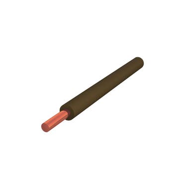 Nexans H07V-U 6mm² Installatiedraad Bruin Eca - 10533300, Verzenden, Nieuw
