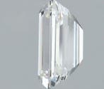 1 pcs Diamant (Natuurlijk) - 1.00 ct - Smaragd - E - IF -, Nieuw