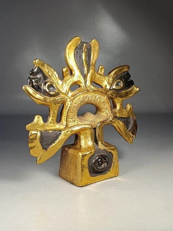 Elisabeth Vandeweghe (1946) - Importante sculpture libre en