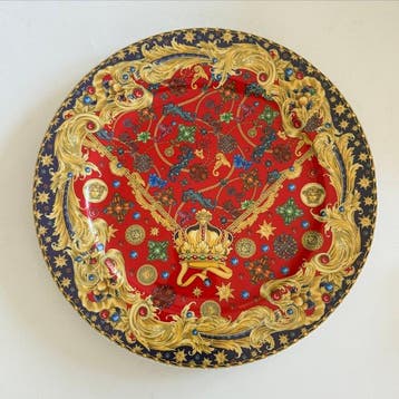 Versace - Kerstdecoratie Rosenthal - Kerstbord Barocco