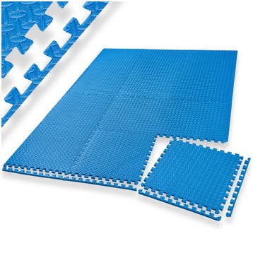 Set van 24 beschermingsmatten - blauw, Verzenden, Nieuw