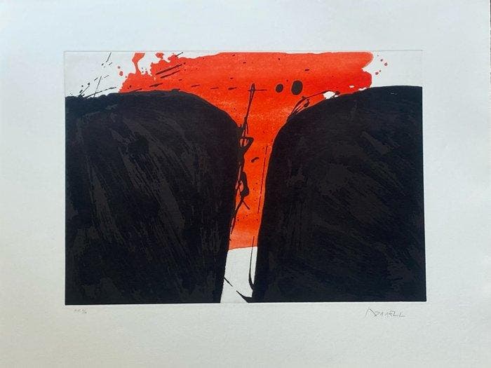 Alfons Borrell Palazon (1931-2020) - Records de paisatge 3, Antiquités & Art, Antiquités | Autres Antiquités