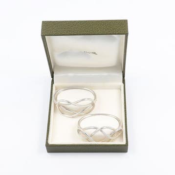 NO RESERVE - Christofle - Model: Celtic Knot - Servetring