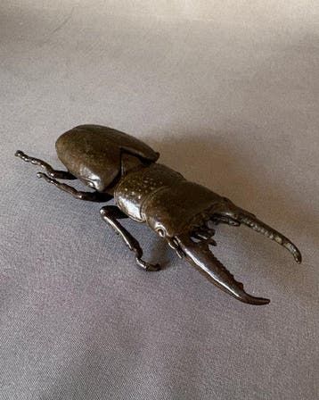Kuwagata - sculptuur Brons - Japan (Zonder minimumprijs)