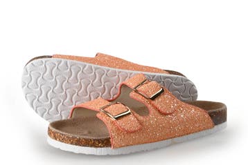 Colors of California Slippers Meisjes in maat 33 Goud, Enfants & Bébés, Vêtements enfant | Chaussures & Chaussettes, Verzenden