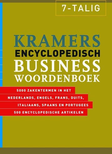 Kramers encyclopedisch businesswoordenboek in zeven talen, Gelezen, Verzenden, J.M. Salgado, Nederlands