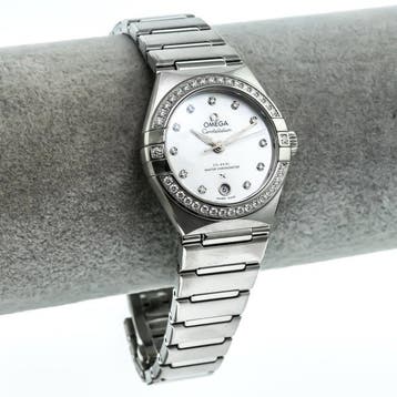 OMEGA - 29 mm, stainless steel on stainless steel -, Nieuw