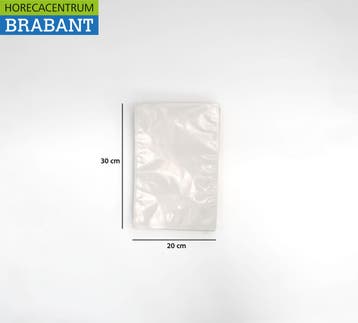 HCB Vacuumzakken Zijlas 20 x 30 cm 100 stuks Horeca, Ophalen of Verzenden, Nieuw in verpakking