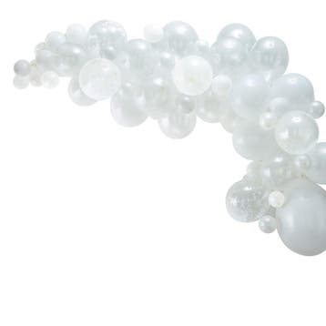 Witte Ballonnenboog DIY Set, Verzenden, Nieuw
