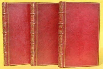 René Rapin - Oeuvres diverses, Edle Einbände aus geglättetem, Antiek en Kunst