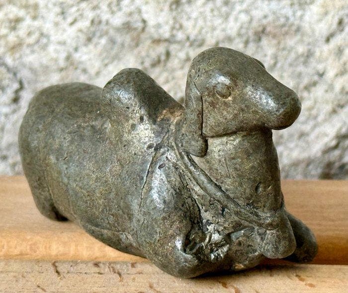 Leader Nandi - Plomb - Inde - XIXe siècle, Antiquités & Art, Art | Art non-occidental
