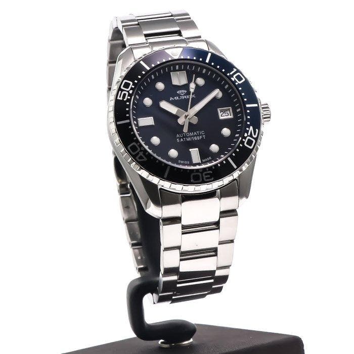 Murex - Swiss Made Automatic Watch - MUA674-SS-9 - Zonder, Handtassen en Accessoires, Horloges | Heren