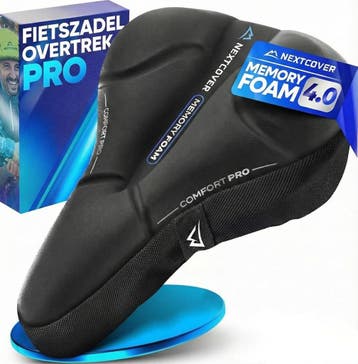 2dekans | Nextcover fietszadelhoes met Memory Foam 4.0 en, Ophalen of Verzenden, Nieuw