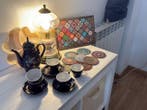 Themacollectie - Serviescollectie, onderzetters en lamp -
