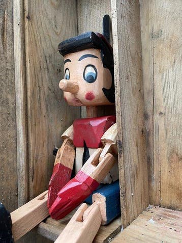 Wooden Pinocchio - Figure - Bois