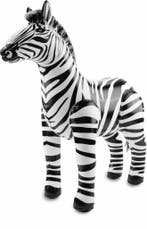 Opblaas Zebra 60cm, Verzenden, Nieuw
