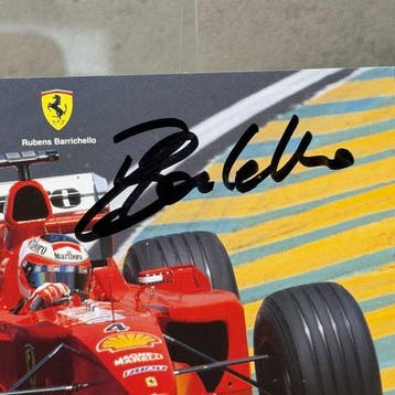 Ferrari - Rubens Barrichello - 2000 - Fancard, Collections