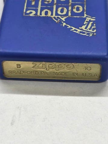 Zippo - Cambio de milenio - Zonder minimumprijs - Aansteker, Nieuw