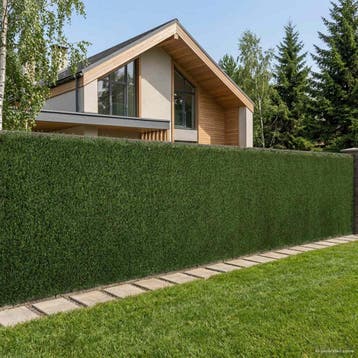 vidaXL Kunststof Omheining Lichtgroen 1 x 3 m PVC en Staal, Verzenden, Nieuw