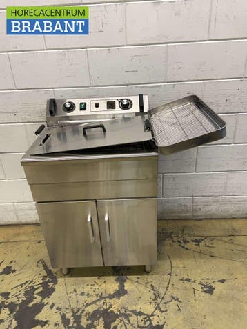 Friteuse HCB en acier inoxydable pour poisson et beignets,, Verzenden