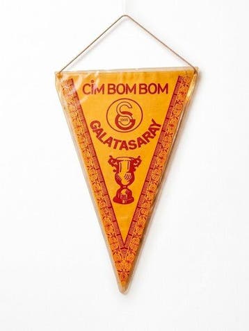 Galatasaray - Futbol - 1960 - Vlag/wimpel, Nieuw