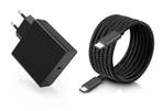 DrPhone Universele Snellader USB-C PD 45W Lader + 240W, Verzenden