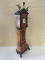 Horloge de parquet - Style antique Notes de racine en bois,