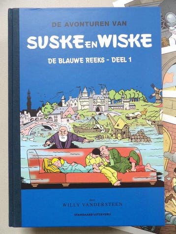Suske en Wiske - De Blauwe reeks 1 - Luxe hc met linnen rig, Nieuw