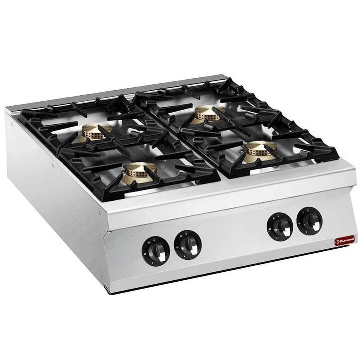 Fornuis | MAXIMA 900+ | Gas | 4 Branders (4x 10kW) |, Zakelijke goederen, Horeca | Keukenapparatuur, Nieuw in verpakking, Verzenden