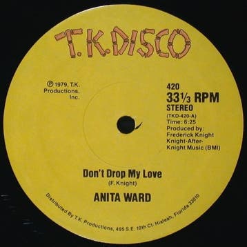 Anita Ward - Dont Drop My Love, Verzenden