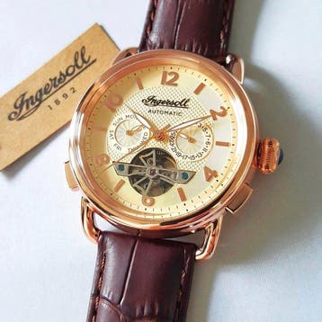 Ingersoll - NEW ENGLAND - Automatic - 29 Jewels - Gold -