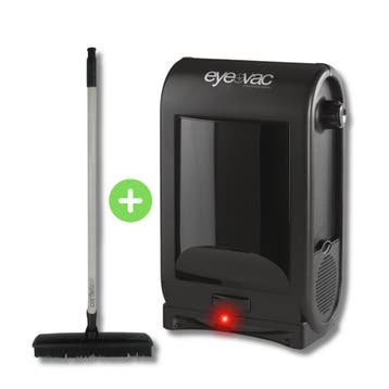 EyeVac Hairbuster Haarstofzuiger + Kappersbezem - Zakloos, Verzenden, Nieuw