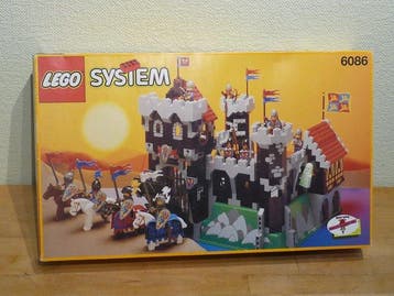 Lego Set - 6086 - Castle - Black Knight’s Castle, Nieuw