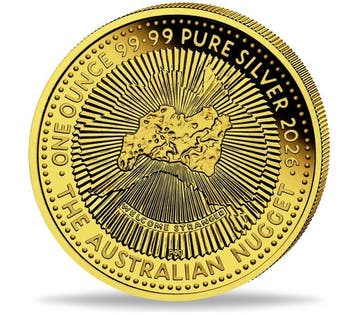 Australië. 1 Dollar 2026 – 40th Anniversary of the Nugget –, Postzegels en Munten