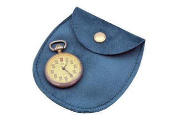 Veiling - Commodoor | Klassiek Vintage Zakhorloge met Etui