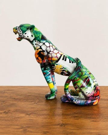 Oliver Klapp (XX) - Sculpture, Pop Art Panther Sculpture –