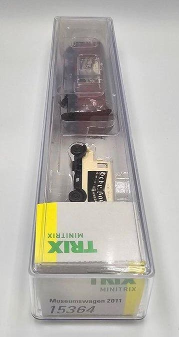 Minitrix N - 15364 - Modeltrein goederenwagon (1) - Glmhs