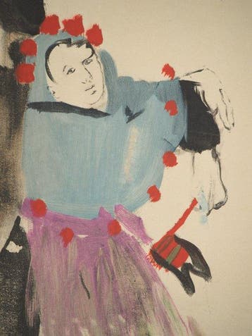 Christian BERARD - Ballet, les trois amis,