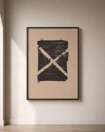 Antoni Tapies (1923-2012) - Llambrec Material - VIII, Antiquités & Art