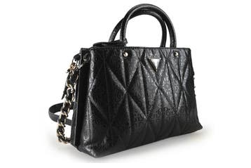Guess Handtas Zwart, Verzenden, Zo goed als nieuw, Zwart