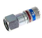 Staal/Messing DN 7.6 (7.2 Euro) Safety Luchtkoppeling, Verzenden
