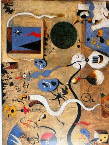 Joan Miro (1893-1983) - Composition