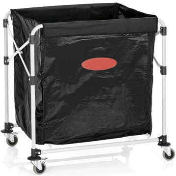 Losse Waszak | PVC | Zwart | 300L | WAS Germany Linnenwagen, Verzenden