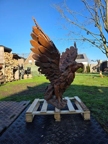Beeld, XL Eagle - 112.5 cm - Hout - 2026