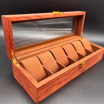 Doos - (GEEN RESERVEPRIJS) - Hout, Fluweel - Luxe