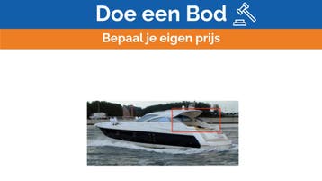 Bieden: Sessa international C52 hard top blue aft cover ori, Watersport en Boten, Ophalen of Verzenden, Nieuw
