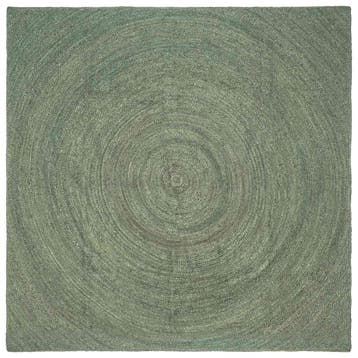 vidaXL Vloerkleden Olijfgroen 200 x 200 cm Jute, Verzenden, Nieuw